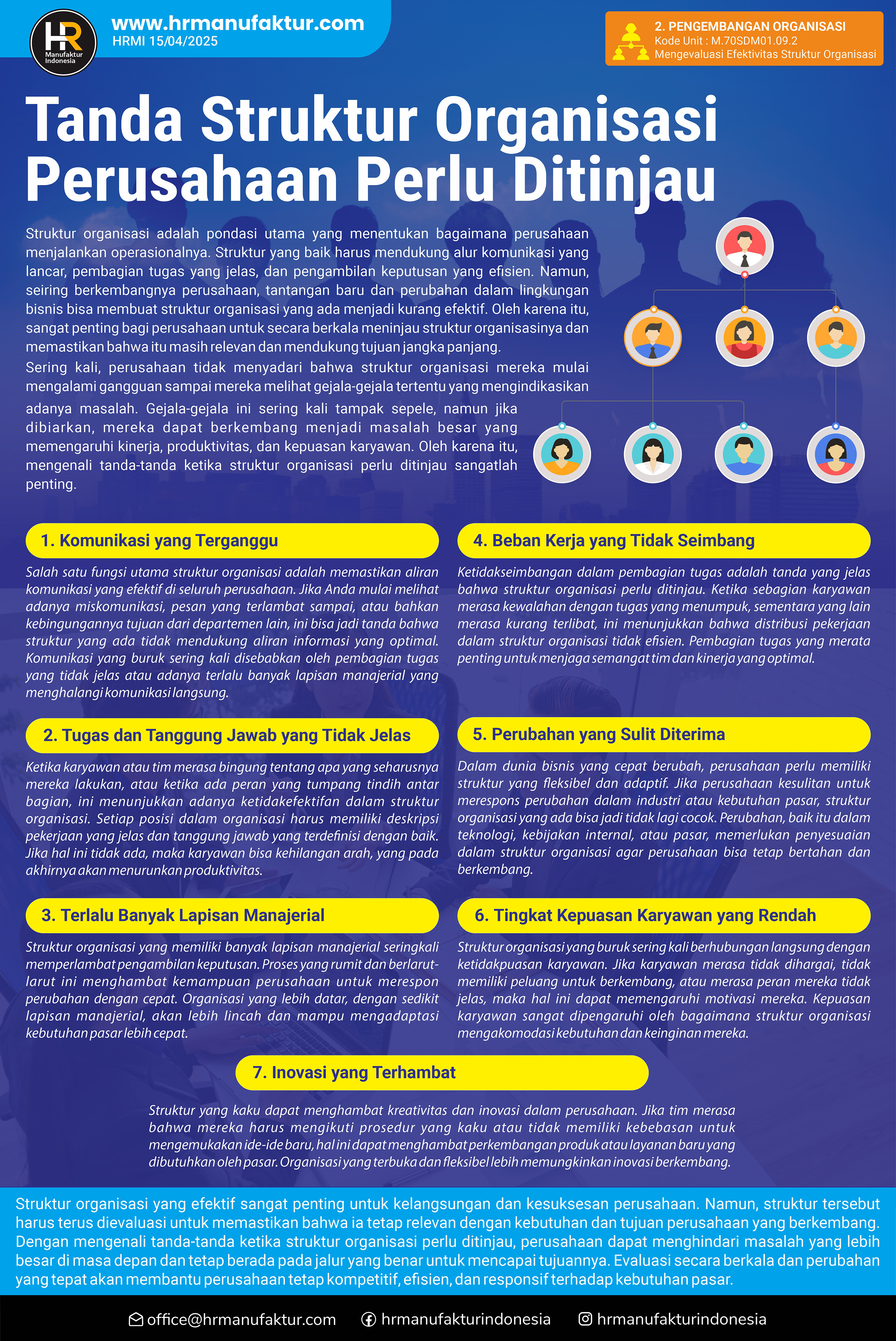 102 Tanda Struktur Organisasi Perusahaan Perlu Ditinjau