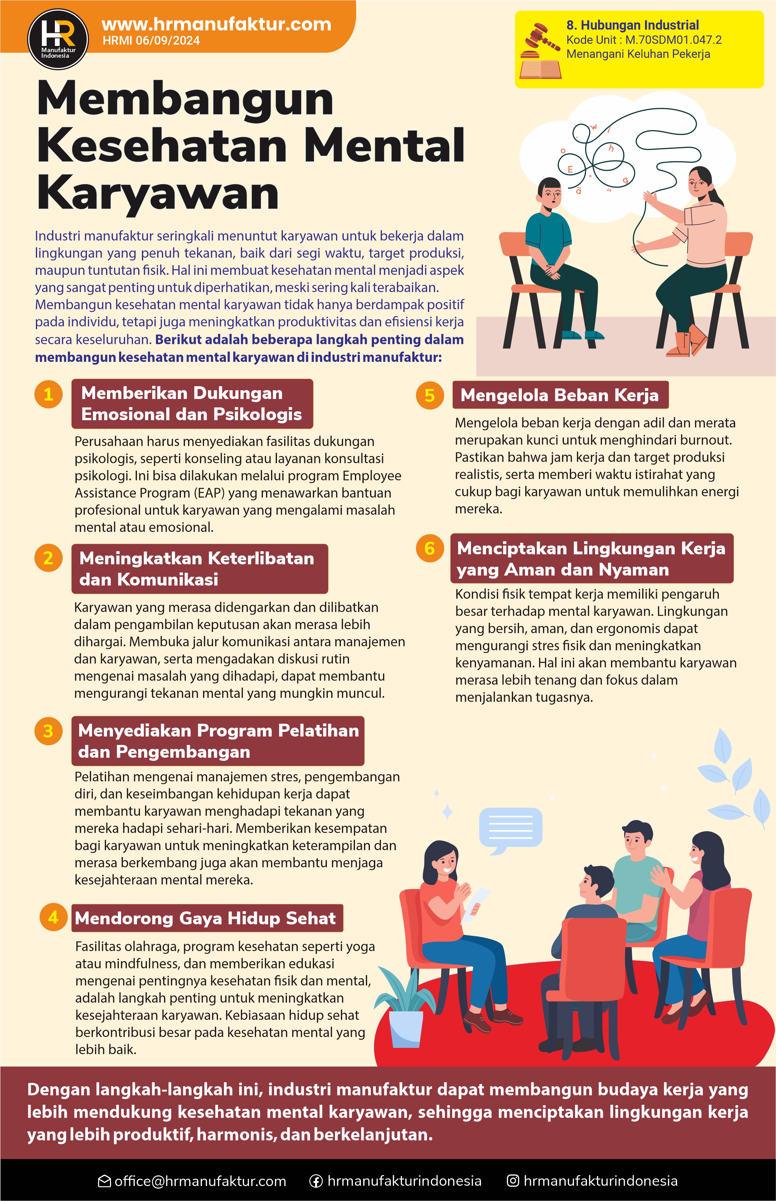 13 Membangun Kesehatan Mental Karyawan